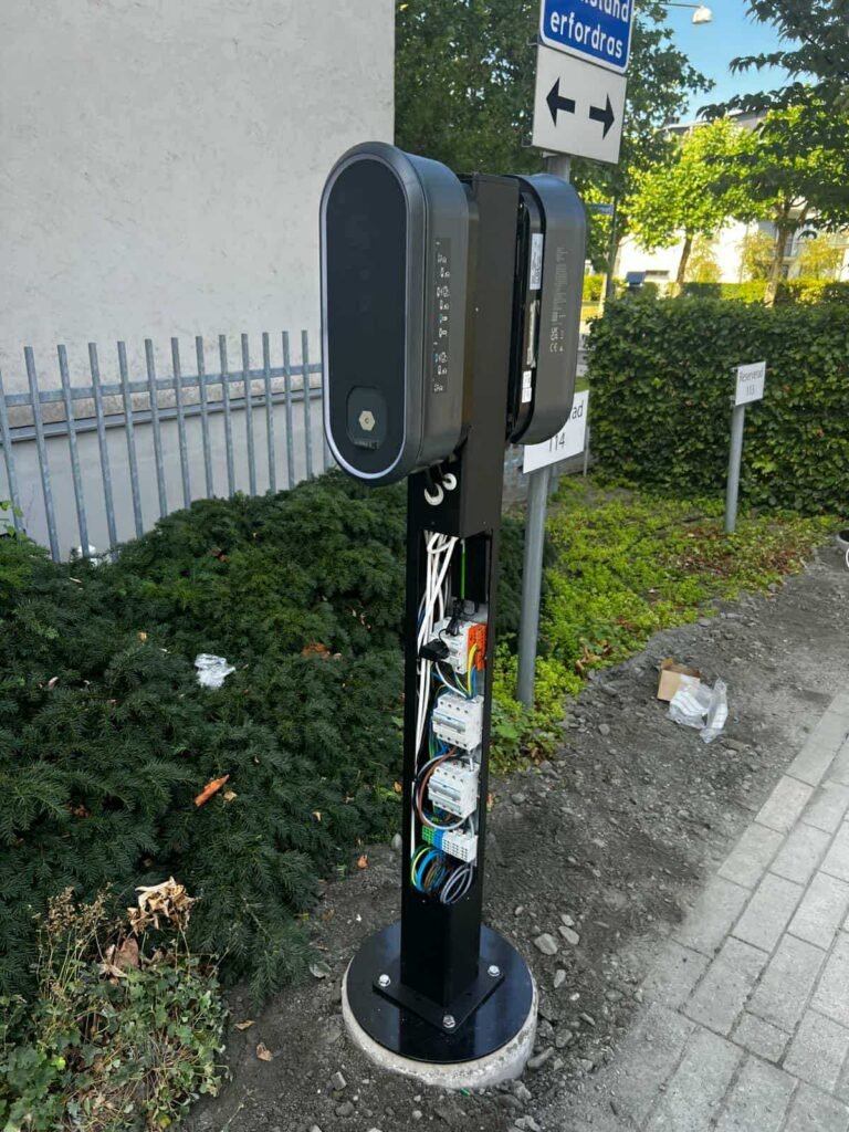projekt-01 Laddstation installerad i Höganäs av Edin Elektro AB